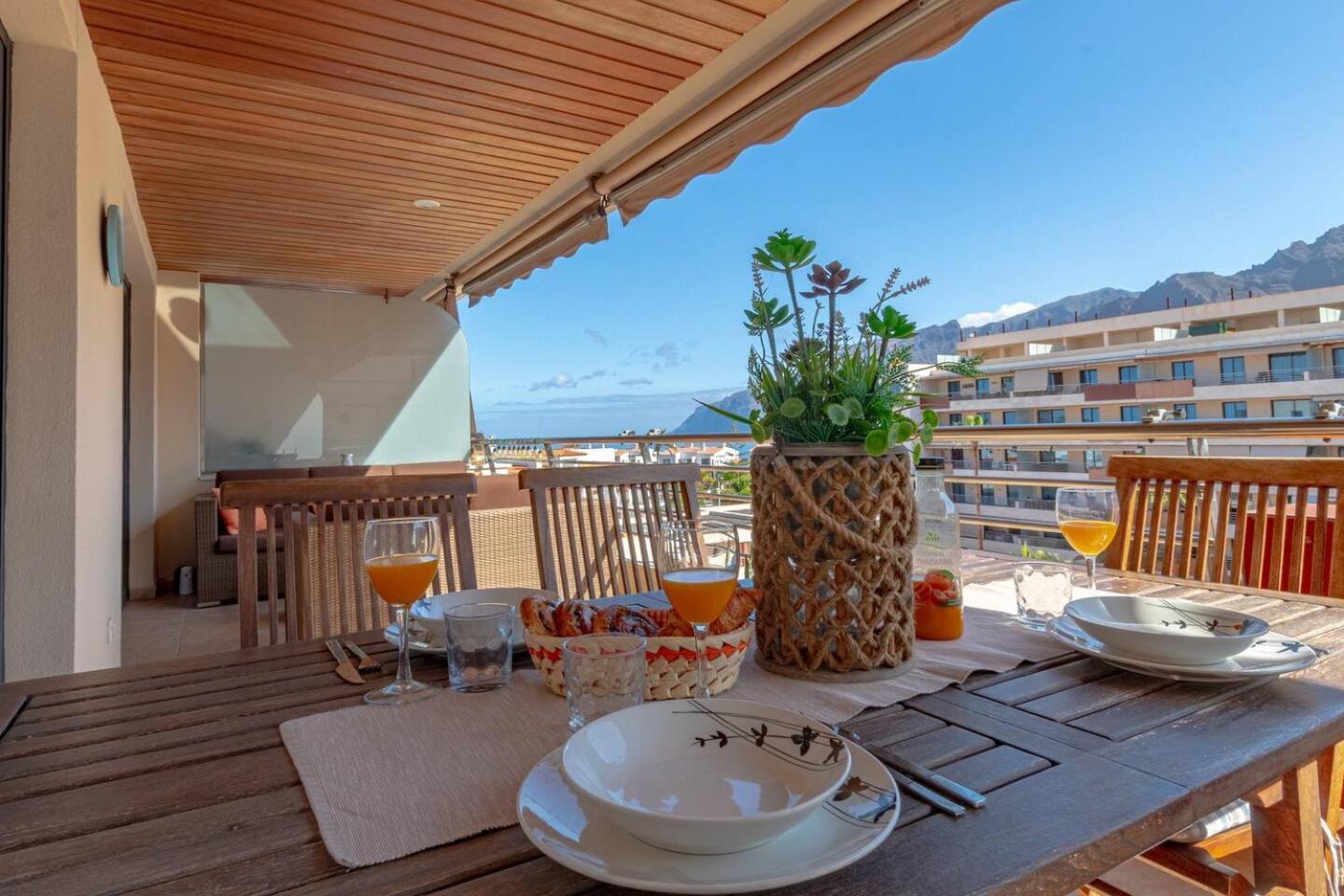 Top Floor Ocean View Apt By Dream Homes Tenerife Puerto de Santiago  Kültér fotó